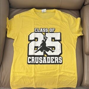 Yellow Class of 25 Crusaders T-Shirt